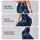 Celestial Moons and Peacock Feathers for Yoga, Pilates and Everyday Wear Leggings - 8