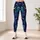 Celestial Moons and Peacock Feathers for Yoga, Pilates and Everyday Wear Leggings - 4