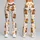 Cute Brown Bears in Sunny Yellow Scarves for Yoga, Pilates and Everyday Adventures Leggings - 9