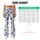 Playful Blue Puppy Hearts for Cheerful Workouts and Everyday Active Living Leggings - 7