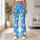 Sky Blue Pastel Stars for Yoga, Pilates, and Everyday Activewear and Errands for Women Leggings - 12