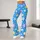 Sky Blue Pastel Stars for Yoga, Pilates, and Everyday Activewear and Errands for Women Leggings - 11