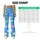 Sky Blue Pastel Stars for Yoga, Pilates, and Everyday Activewear and Errands for Women Leggings - 7