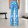 Sky Blue Pastel Stars for Yoga, Pilates, and Everyday Activewear and Errands for Women Leggings - 10