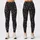 Charcoal Paisley and Floral Motifs for Yoga, Pilates, and Relaxed Everyday City Style Leggings - 3