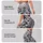 Monochrome Daisy Blooms for Yoga, Pilates, and Effortless Everyday Studio-to-Street Style Leggings - 2
