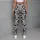 Monochrome Daisy Blooms for Yoga, Pilates, and Effortless Everyday Studio-to-Street Style Leggings - 6
