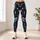 Pastel Mermaid Stars for Yoga, Pilates, and Everyday Coastal Style Leggings - 4