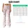 Ivory Heart And Star Scatter For Romantic Yoga And Everyday Wear Leggings - 7