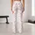 Ivory Heart And Star Scatter For Romantic Yoga And Everyday Wear Leggings - 10
