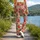 Fresh Strawberry Motifs for Pilates, Errands and Sunny Weekend Outings for Her Leggings - 12