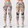 Playful Orange And Gray Cats For Yoga, Pilates, And Everyday Outings Leggings - 3