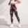 Charcoal Celestial Starbursts for Yoga, Pilates and Everyday Citywear for Active Women Leggings - 5