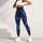 Golden Starry Sky Motifs for Yoga, Pilates, and Everyday Wear Leggings - 5