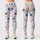 Colorful Paw Prints for Yoga, Pilates and Everyday Pet Lover Style Leggings - 3