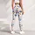 Colorful Paw Prints for Yoga, Pilates and Everyday Pet Lover Style Leggings - 5