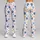 Colorful Paw Prints for Yoga, Pilates and Everyday Pet Lover Style Leggings - 9