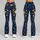 Golden Starry Sky Motif for Yoga, Pilates, Commuting and Everyday Style for Women Leggings - 9