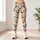 Ivory Cherry Motifs for Pilates, Commuting and Weekend Errands Leggings - 4