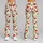 Ivory Cherry Motifs for Pilates, Commuting and Weekend Errands Leggings - 9