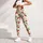 Ivory Cherry Motifs for Pilates, Commuting and Weekend Errands Leggings - 5