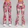 Cherry Daisy Garden Blooms For Cheerful Workouts And Everyday Spring Style Leggings - 9