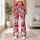 Cherry Daisy Garden Blooms For Cheerful Workouts And Everyday Spring Style Leggings - 10