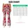 Cherry Daisy Garden Blooms For Cheerful Workouts And Everyday Spring Style Leggings - 7