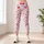 Romantic Pink Hearts for Yoga, Pilates, and Chic Everyday Studio-to-Street Style Leggings - 4