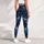 Silver Stars on Midnight Sky for Yoga, Pilates and Everyday Wear for Women Leggings - 6