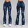 Silver Stars on Midnight Sky for Yoga, Pilates and Everyday Wear for Women Leggings - 9