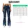 Silver Stars on Midnight Sky for Yoga, Pilates and Everyday Wear for Women Leggings - 7