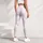 Pink Polka Dots and Soft Stripes for Bright Everyday Activewear Leggings - 5