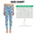 Sky Blue Hearts and Wildflowers for Cheerful Everyday Movement and Weekend Wear for Her Leggings - 1