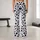 Monochrome Dalmatian Spots for Yoga, Pilates, Travel and Everyday Activewear Style Leggings - 10