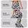 Monochrome Dalmatian Spots for Yoga, Pilates, Travel and Everyday Activewear Style Leggings - 2