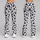 Monochrome Dalmatian Spots for Yoga, Pilates, Travel and Everyday Activewear Style Leggings - 9