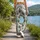 Cactus and Succulent Garden for Yoga, Pilates, Commuting and Everyday Wear Leggings - 12