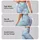 Delicate Sky Blue Bow Accents for Studio Workouts and Everyday Activewear Enthusiasts Leggings - 2