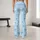 Delicate Sky Blue Bow Accents for Studio Workouts and Everyday Activewear Enthusiasts Leggings - 10
