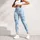 Delicate Sky Blue Bow Accents for Studio Workouts and Everyday Activewear Enthusiasts Leggings - 5