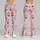 Cherry Rose Motifs for Yoga Sessions, Studio Training and Weekend Wellness for Women Leggings - 9