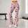Cherry Rose Motifs for Yoga Sessions, Studio Training and Weekend Wellness for Women Leggings - 10