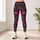 Charcoal Leopard Hearts for Gym Sessions and Everyday Athleisure Style for Women Leggings - 4