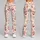 Red Cherry Bows and Roses for Yoga, Pilates, and Everyday Style for Women Leggings - 9
