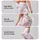 Pastel Paw Prints for Yoga, Pilates, and Everyday Casual Style Leggings - 2