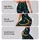 Golden Moons And Stars For Yoga, Pilates And Everyday Celestial Style Leggings - 2