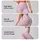 Blush Pink Leopard Spots for Yoga Pilates and Everyday Activewear Leggings - 2