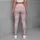 Blush Pink Leopard Spots for Yoga Pilates and Everyday Activewear Leggings - 6