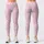 Blush Pink Leopard Spots for Yoga Pilates and Everyday Activewear Leggings - 3
